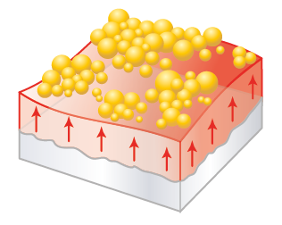 Foaming effect of detergents
